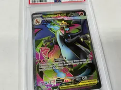 2025 POKEMON PFL EN-PHANTASMAL FLAMES ULTRA RARE #109 MEGA CHARIZARD X EX PSA 10 - Image 3