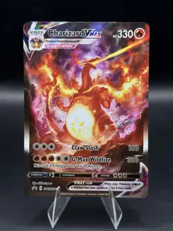 POKEMON TCG CHARIZARD VMAX SWSH261 SWSH: SWORD & SHIELD BLACK STAR PROMO - Image 1