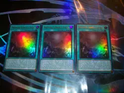 3x Primite Lordly Lode 1st Edition Ultra Rare RA05-EN072 Yu-Gi-Oh! - Image 1