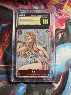 2022 ONE PIECE 25th Anniversary Premium #OP01-016 NAMI CGC 10 PRISTINE - Image 1