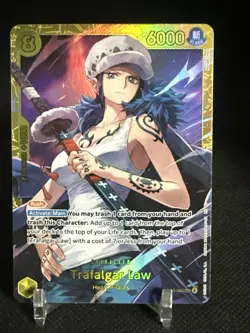 Trafalgar Law EB03-062 Extra Booster: One Piece Heroines Edition Foil - Image 1