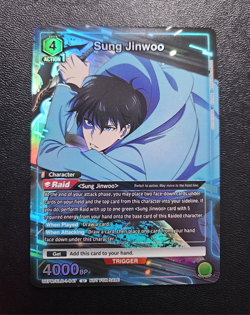 Foil Union Arena Solo Leveling Release Event Sung Jinwoo UEPR/SLG-1-047 NM-MT - Image 1