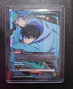 Foil Union Arena Solo Leveling Release Event Sung Jinwoo UEPR/SLG-1-047 NM-MT - Image 3