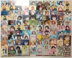 Lot of 100 Japanese Weiss Weiβ Schwarz Love Live! Trading Card set - Image 1