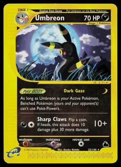 Pokemon Card - Umbreon Skyridge 32/144 Rare - Image 1