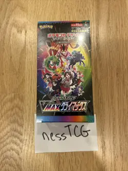 VMAX Climax Booster Box New Factory Sealed Japanese Pokemon Cards S8b US SELLER - Image 1