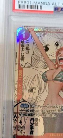 PSA 10 Nami MANGA Comic ALT ART OP01-016 One Piece Card 2024 from Japan - Image 2