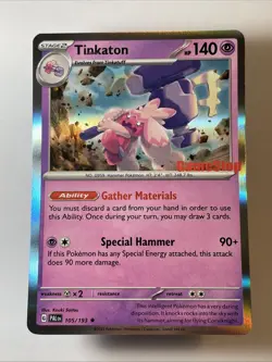 Tinkaton (GameStop Exclusive) 105/193 - Miscellaneous Cards & Products Holo (NM) - Image 1