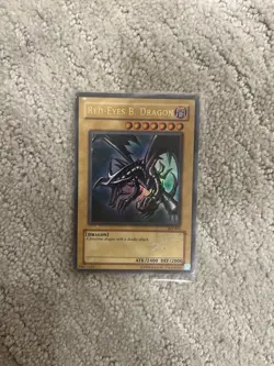 Yu-Gi-Oh! TCG Dragon Lot - 4 Cards: Blue-Eyes, Red-Eyes, B. Skull Dragon - Image 3