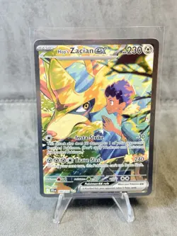 Pokemon TCG Hop's Zacian EX Holo Card 186/159 Sv09: Journey Together - Image 3