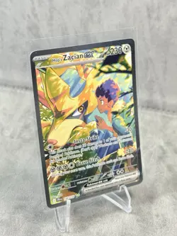 Pokemon TCG Hop's Zacian EX Holo Card 186/159 Sv09: Journey Together - Image 5