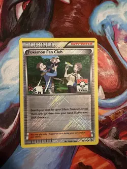 Pokemon Fan Club-Pokemon League 94/106 Championship Card Reverse Holo NM - Image 1
