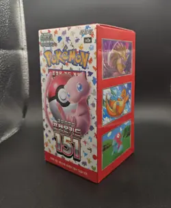 Pokemon Card Scarlet&Violet 151 Booster Box sv2a New Sealed Korean ver - Image 1