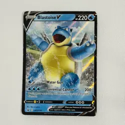 Blastoise V SWSH101 SWSH: Sword & Shield Promo Cards Holo - Image 1