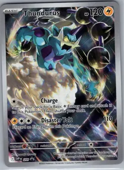 Thundurus - 209 SV: Scarlet & Violet Promo Cards - Pokemon Card - NM - Image 1