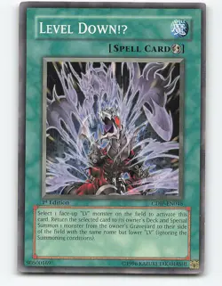 Level Down!U #CDIP-EN046 1st Edition Yugioh Card - Image 1