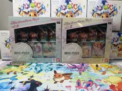 Bandai Namco One Piece Card Game Illustration Box Vol.1 & Vol.2 Booster Promo - Image 1
