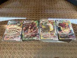 4x Pokemon English VMAX Full Art Card Lot - Near Mint - Image 1
