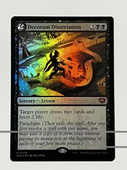 MTG | Decorum Dissertation ✨FOIL✨ [SOS] - Image 1
