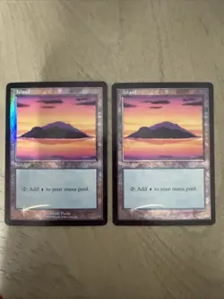 Magic The Gathering Arena Edition Island “played Condition” Very Rare!! - Image 1