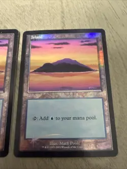 Magic The Gathering Arena Edition Island “played Condition” Very Rare!! - Image 2