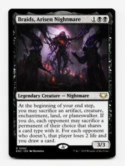 Braids, Arisen Nightmare [Commander: Edge of Eternities] MTG Magic NM 💀 - Image 1