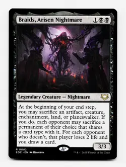 Braids, Arisen Nightmare [Commander: Edge of Eternities] MTG Magic NM 💀 - Image 3
