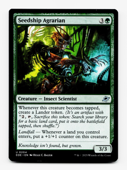 Seedship Agratian [Edge of Eternities] MTG Magic NM/M 🌳 - Image 1