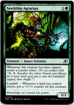 Seedship Agratian [Edge of Eternities] MTG Magic NM/M 🌳 - Image 3