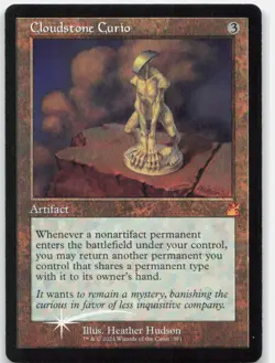 Cloudstone Curio (Retro Frame) *Foil* RVR 391 NM - Image 1