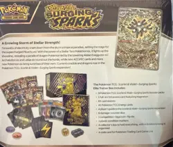 Pokemon TCG Scarlet & Violet Surging Sparks Elite Trainer Box ETB Sealed Pikachu - Image 2