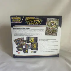 New Pokemon TCG Scarlet & Violet⚡Surging Sparks ⚡ ETB Elite Trainer Box Sealed - Image 2