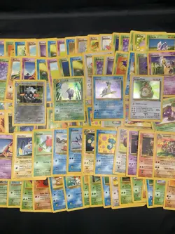 Pokemon Card Bundle 100+ - Vintage WOTC Lot 1999/2001 - Holo Rare/Bulk - Lapras - Image 1