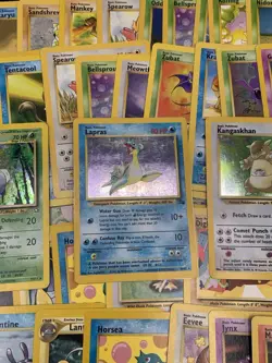 Pokemon Card Bundle 100+ - Vintage WOTC Lot 1999/2001 - Holo Rare/Bulk - Lapras - Image 4