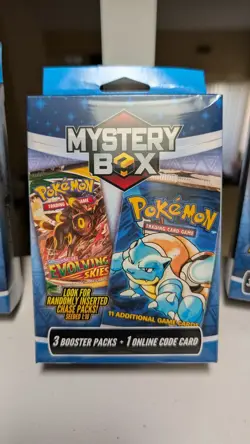Pokemon NEW 2025 Mystery Box Pokemon Evolving Skies Or Vintage Chase Packs 1:10 - Image 1