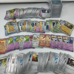 500+ Pokemon Reverse Holo Card Lot – Surging Sparks – NM - Image 1