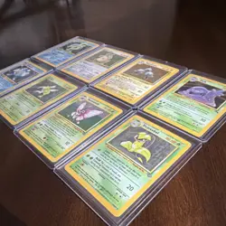 Vintage Holo Pokemon Cards Lot 8 Cards Base Fossil Jungle Base2 - Image 3