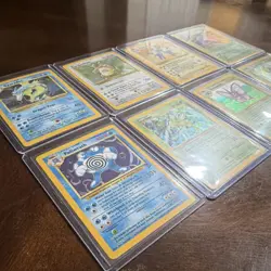 Vintage Holo Pokemon Cards Lot 8 Cards Base Fossil Jungle Base2 - Image 4