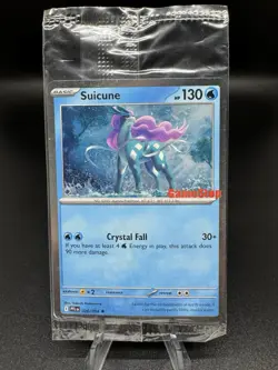 Pokemon TCG Suicune 026/094 Gamestop Stamped Promo Phantasmal Flames SEALED - Image 1