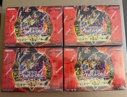 Yugioh Retro Pack 2 Unlimited Box RP02 Sealed Lot of 4 Boxes In Hand - Image 1