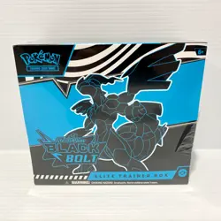 Pokemon Scarlet & Violet Black Bolt Elite Trainer Box ETB Sealed - Image 1