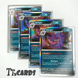 Gengar 050/088 HOLO x4 Playset 4x Pokemon TCG ME03 Perfect Order POR - Image 1