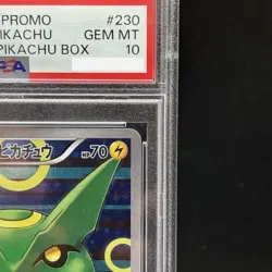 Pokemon Poncho-Wearing Pikachu Rayquaza Japanese Full Art Promo 230/XY-P PSA 9 - Image 4