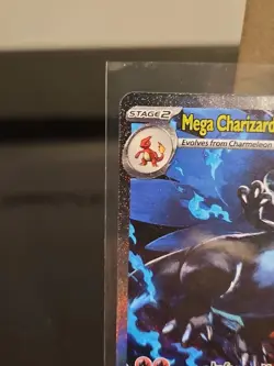 Mega Charizard X EX SIR 125/094 Phantasmal Flames Full Art Pokemon TCG NM - Image 4
