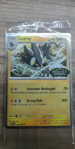 Pokemon Luxray 028/088 Perfect Order Best Buy Stamped Promo Sealed NM Mint - Image 1