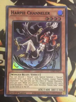 Yugioh: Harpie Channeler - LDS2-EN073 - Ultra Rare (Blue) - 1st Edition - NM - Image 1