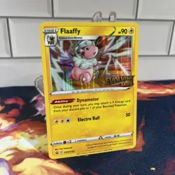 Pokemon TCG Flaaffy Evolving Skies Stamped SWSH122 Holo Promo Promo - Image 3