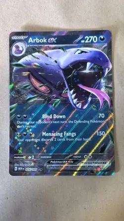 Pokemon Tcg Arbok EX 024/165 NM/M Condition Pokemon 151 - Image 3