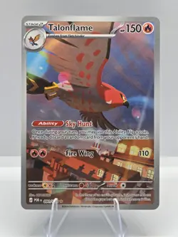 Talonflame 091/088 Holo Illustration Rare Perfect Order Pokemon NM - Image 1