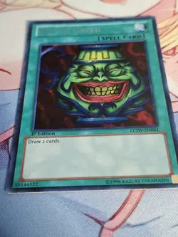 Yugioh - Pot of Greed | LCJW EN061 | Secret Rare | 1st Edition - Image 3